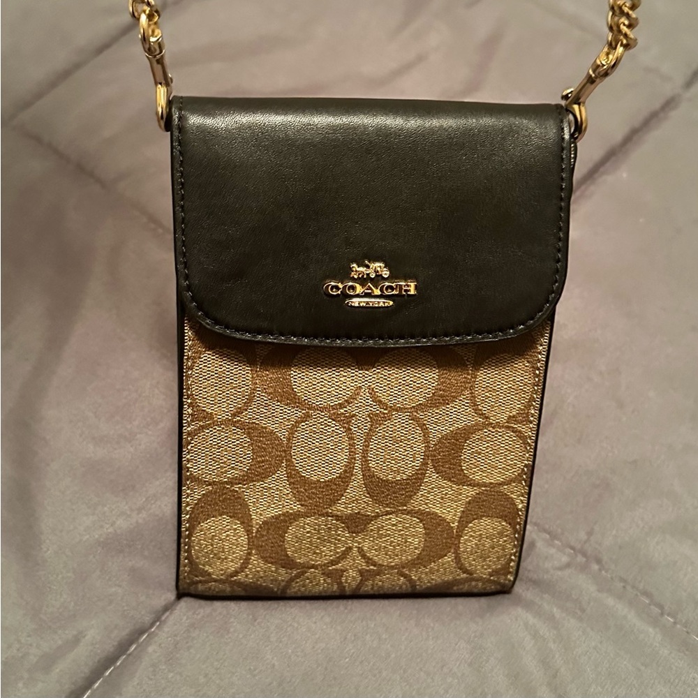 Coach Crossbody Bag w/ Credit Card Holders